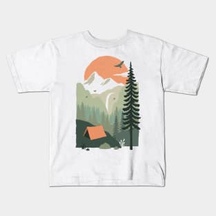 Campgrounds Kids T-Shirt